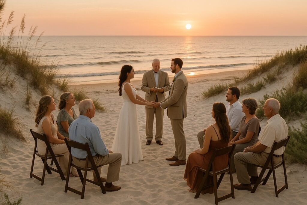 Florida beach wedding