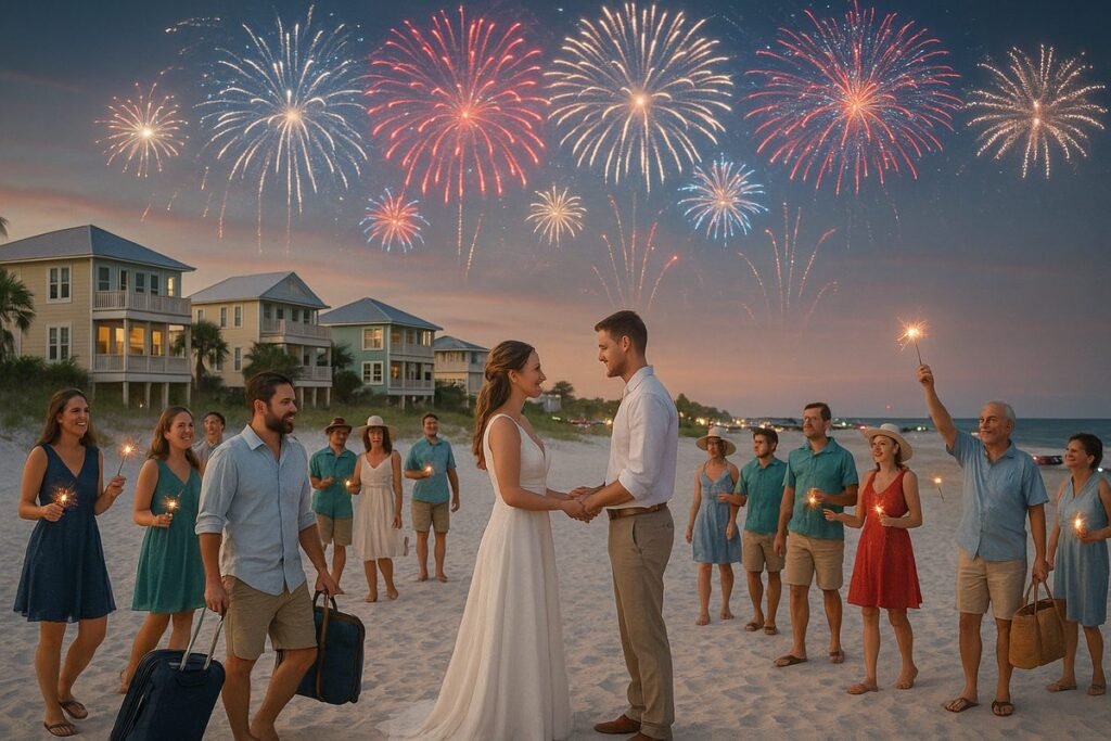 Fourth of July wedding planning