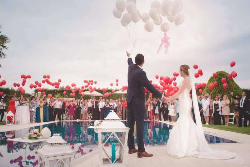 Outdoor coastal wedding